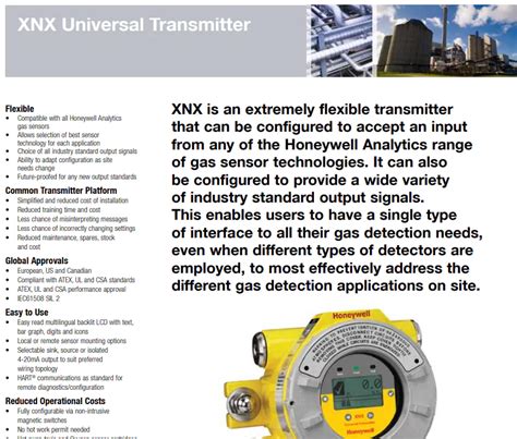 xnx transmitter honeywell manual|Honeywell Analytics